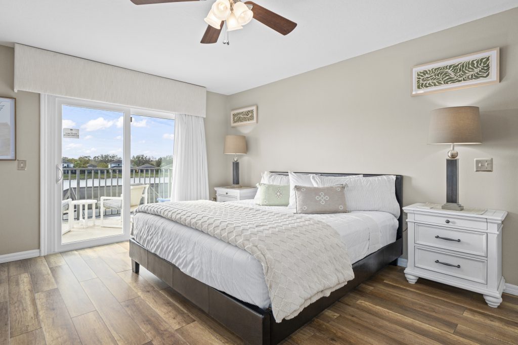 Master Bedroom with Balcony