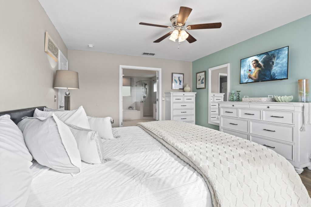 Master Bedroom with Balcony